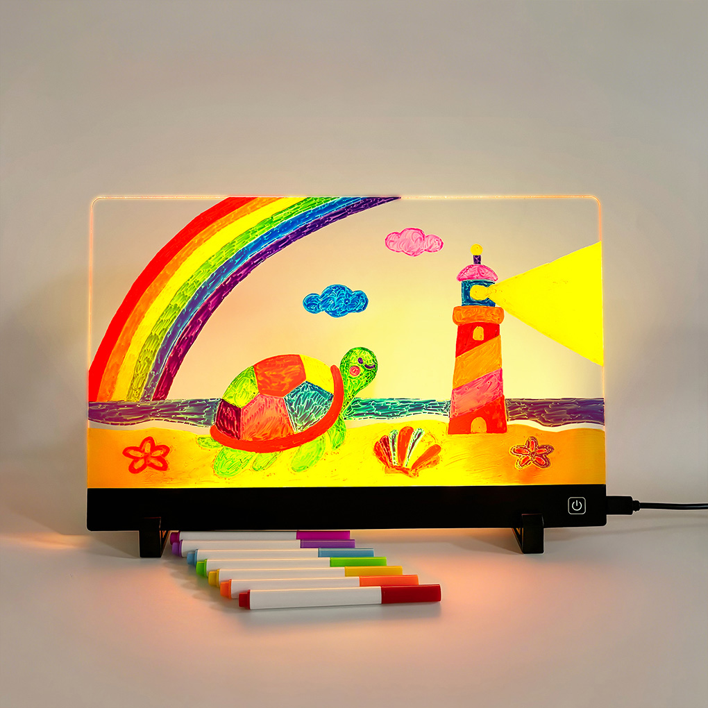 Kids Education Board - Crianças prancheta reutilizável lcd tablet apagável