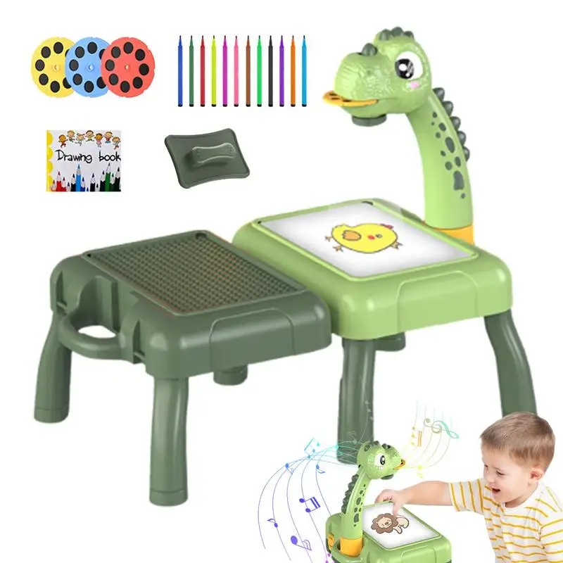 Drawing Projector Kids - Placa de pintura de projeção infantil,