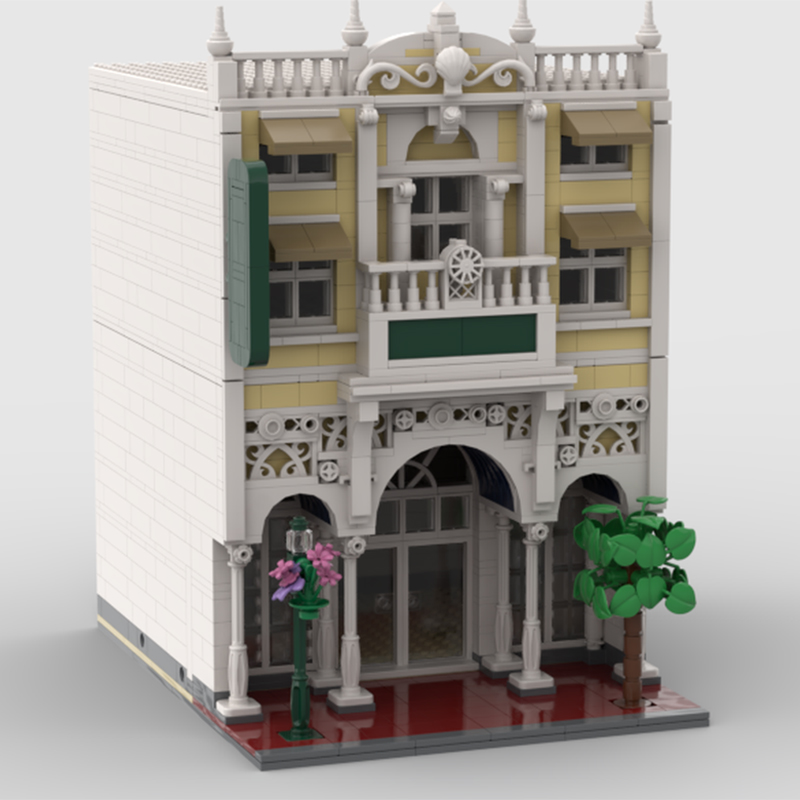 Kingdom Kids Education - 1463 peças MOC Magic Kingdom Arcade