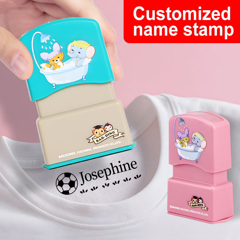 Kids Education Name - Carimbo personalizado com nome infantil, selos