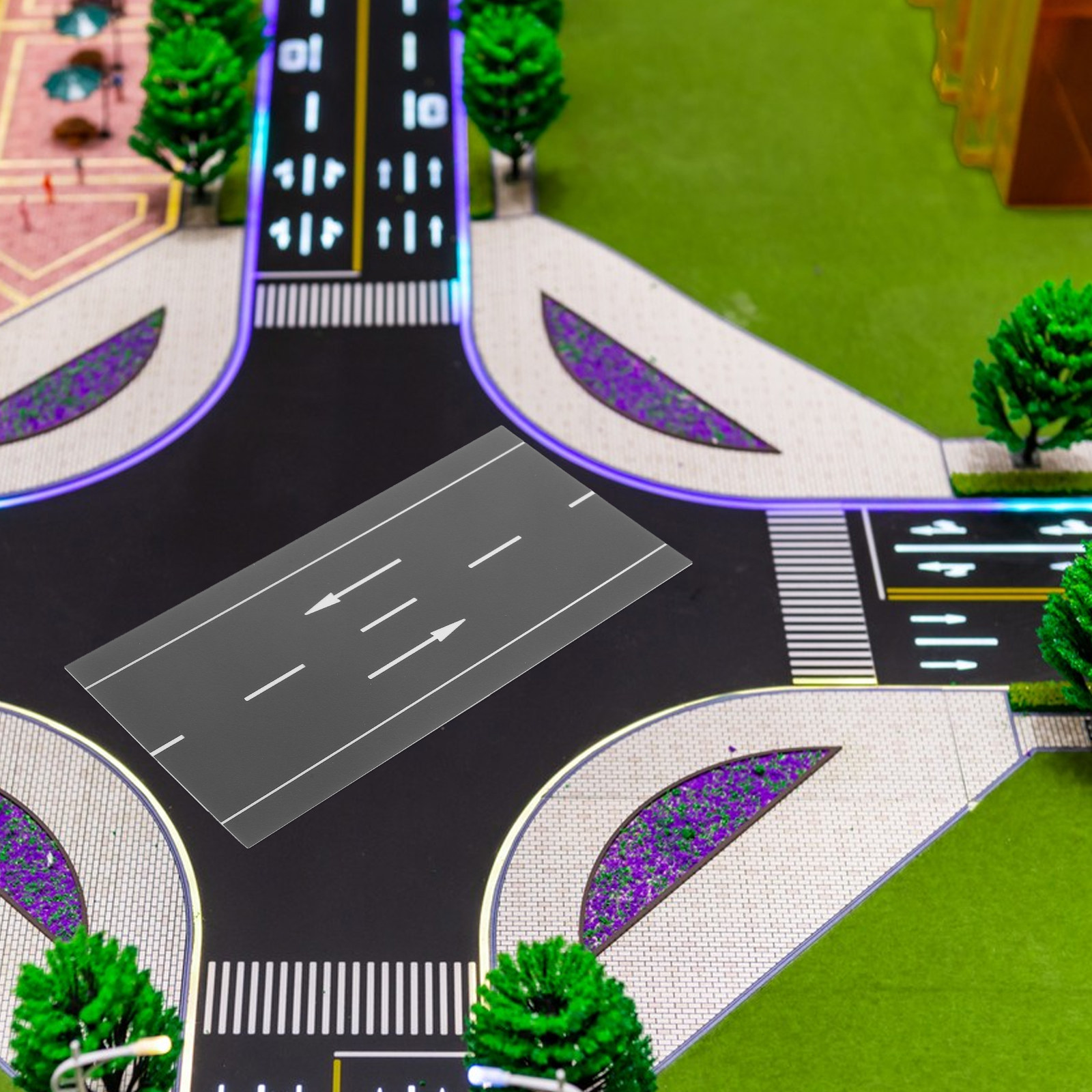 Kids Education Toy - Conjunto Criativo DIY de Cenário Rodoviário: