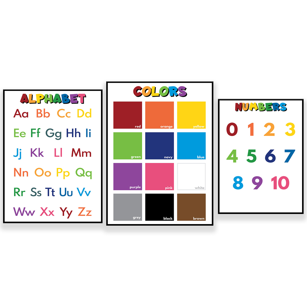 Kids Education Name - NOMES DE CORES, ALFABETO, NÚMEROS para