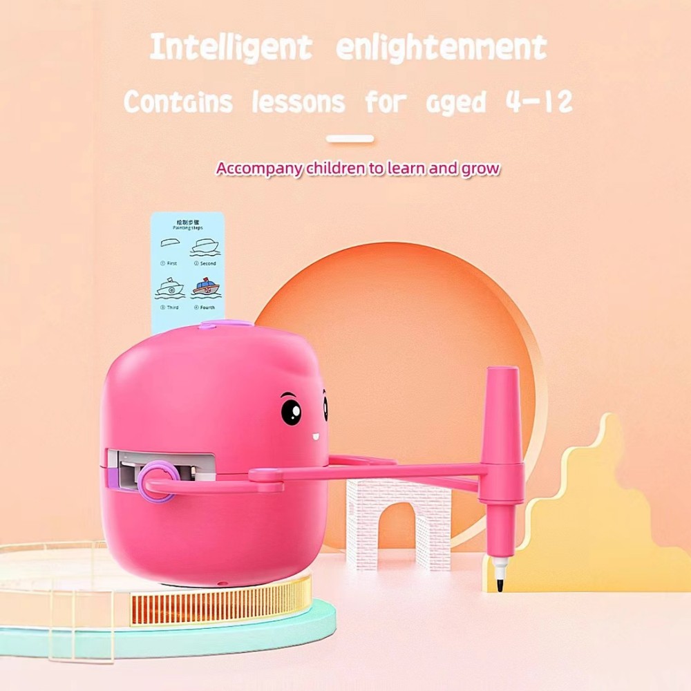 Kids Education Toy - Robô de desenho para crianças, robô