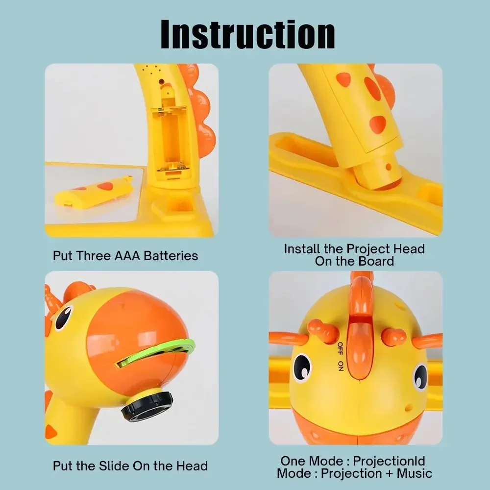 Drawing Projector Kids - Mesa de Desenho Infantil com Projetor