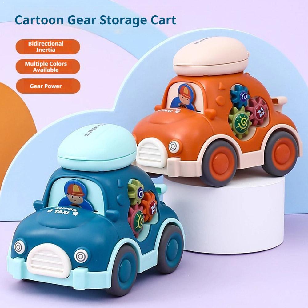 Kids Education Toy - Carrinho de Brinquedo Miniatura de Desenho