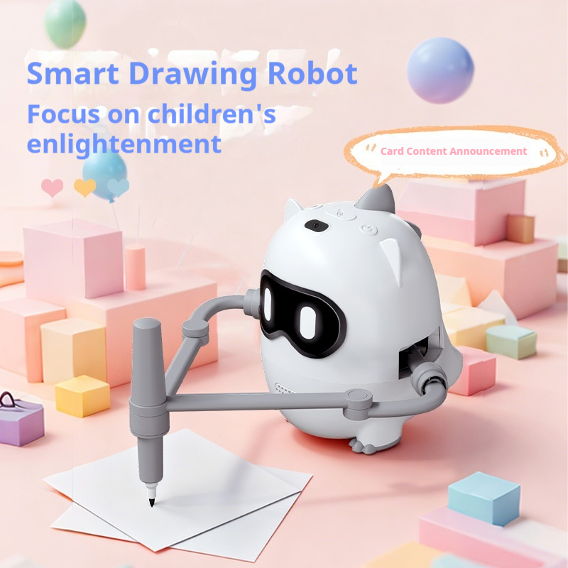 Kids Education Toy - Robô Dinossauro Inteligente Genérico para Desenho,