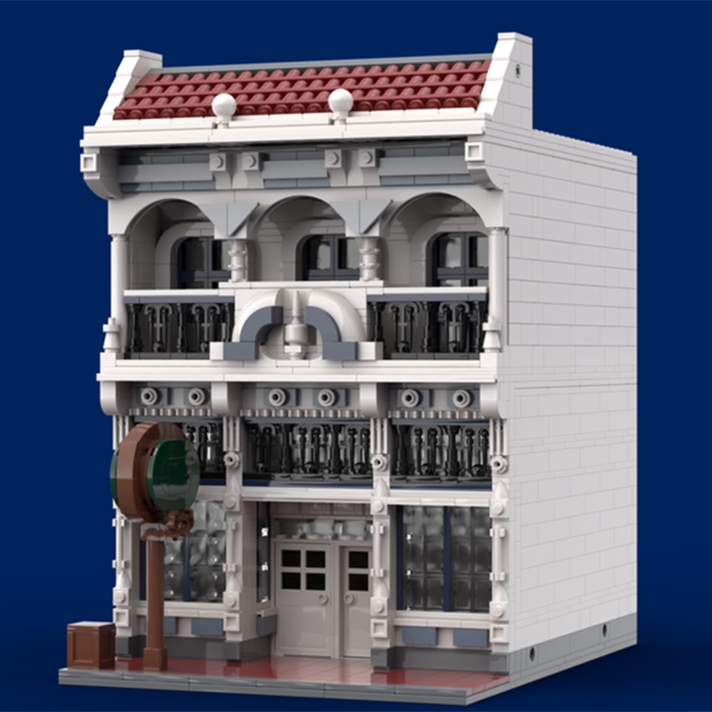 Kingdom Kids Education - 1469 peças MOC Magic Kingdom Hall