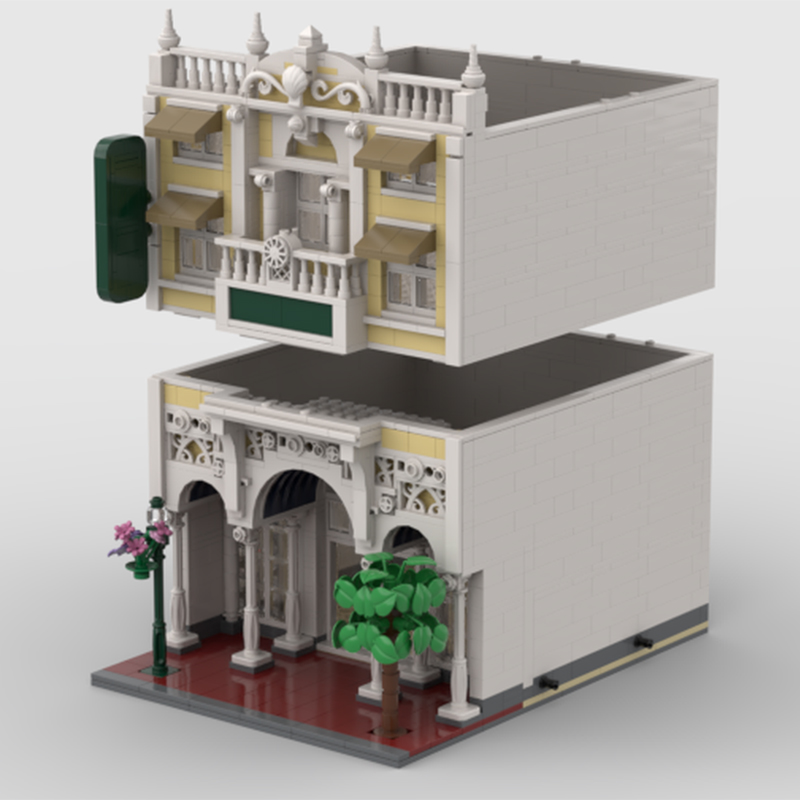 1463 peças MOC Magic Kingdom A - Kingdom Kids Education avaliação e preço