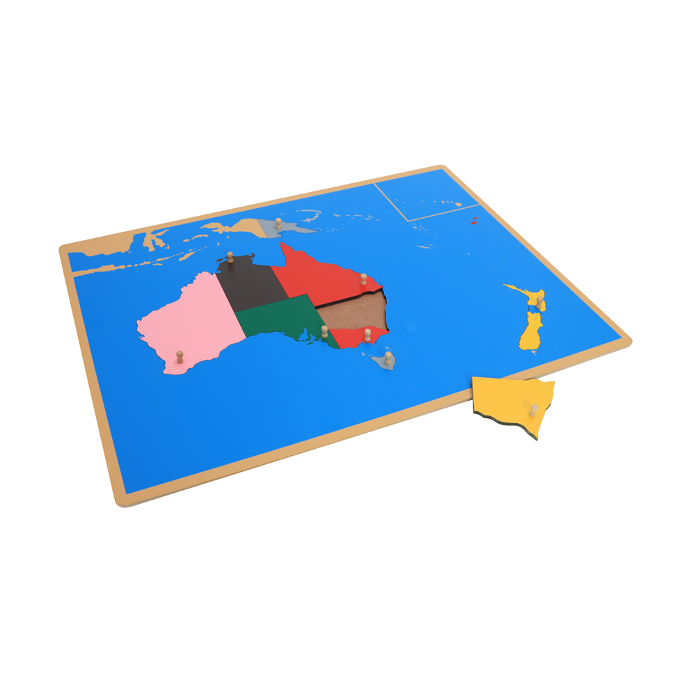 Mapa de quebra-cabeça de madei - Kids Education In Australia avaliação e preço