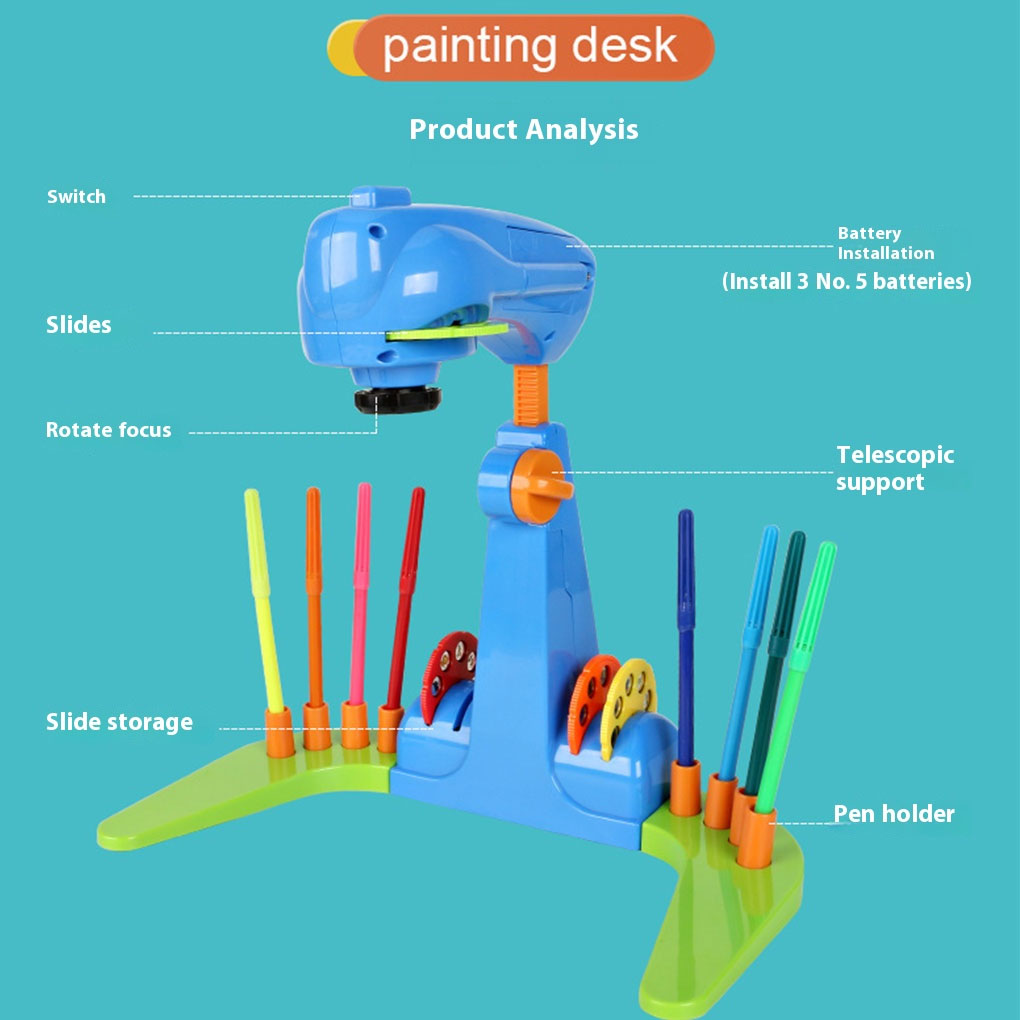 Mesa de desenho infantil educa - Drawing Projector Kids avaliação e preço