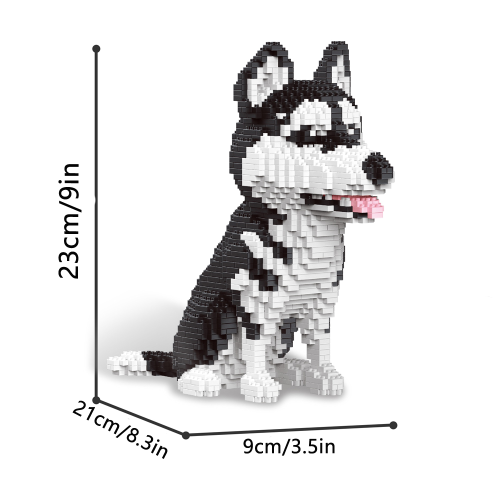 Modelo de Cachorro Husky Siber - Kids Education Recreation avaliação e preço