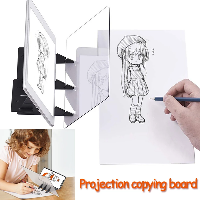 Crianças projeção desenho cópi - Drawing Projector Kids avaliação e preço