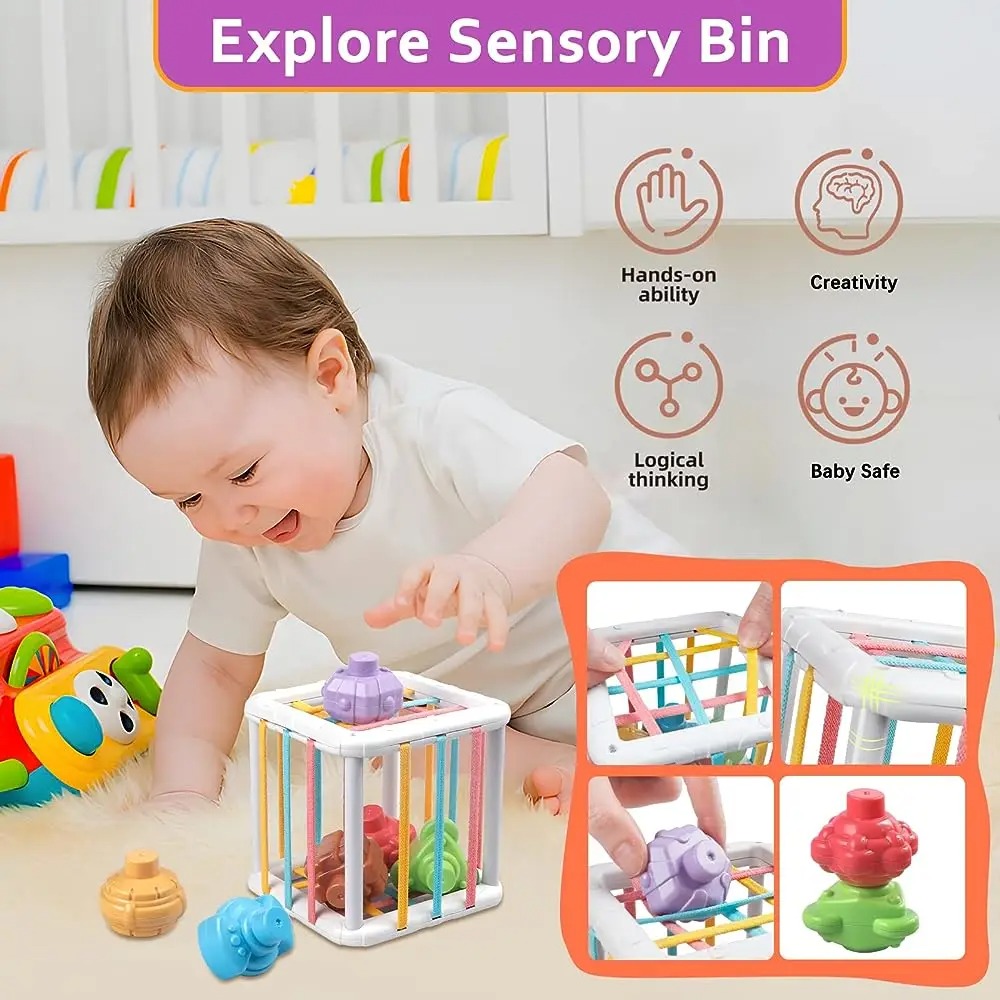 Cubo de Classificação de Forma - Kids Education Toy avaliação e preço