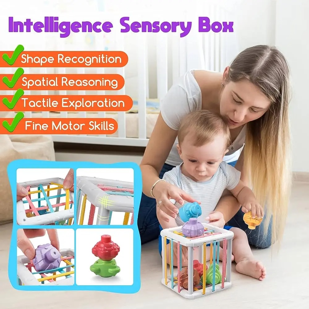 Cubo de Classificação de Forma - Kids Education Toy avaliação e preço