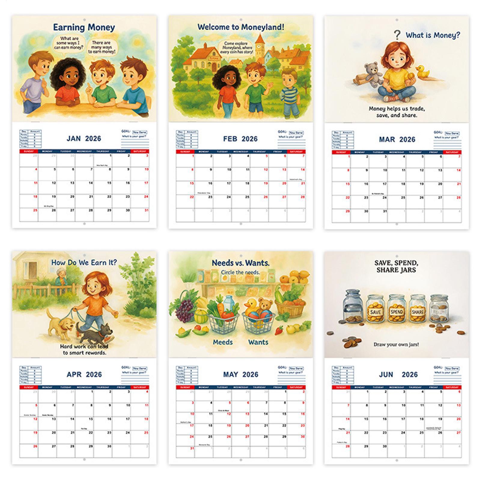 Placa de calendário para crian - Kids Education Plan avaliação e preço