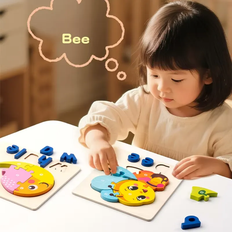 Quebra-Cabeça 3D de Animais e  - Kids Education Board avaliação e preço