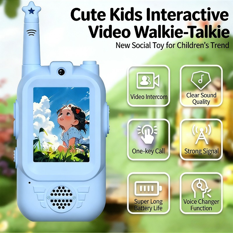 Walkie Talkies de Vídeo para C - Kids Education Recreation avaliação e preço