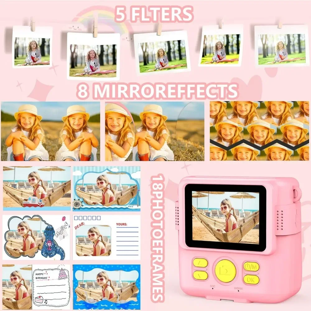 Câmera de impressão instantâne - Kids Education Free App avaliação e preço