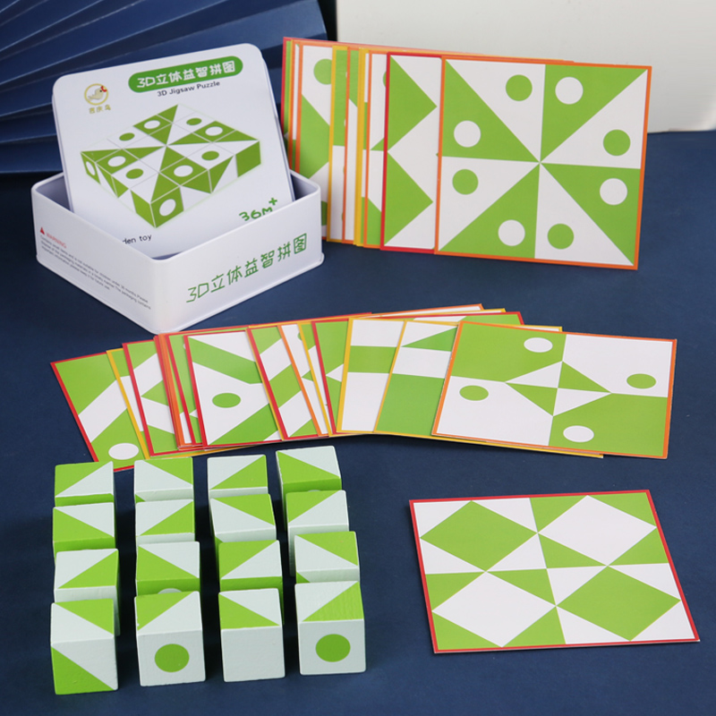 Jogo de quebra-cabeças 3d de m - Kids Education Board avaliação e preço