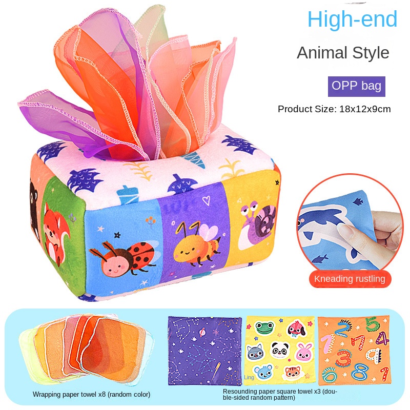 Bebê Montessori Magic Tissue B - Kids Education Board avaliação e preço