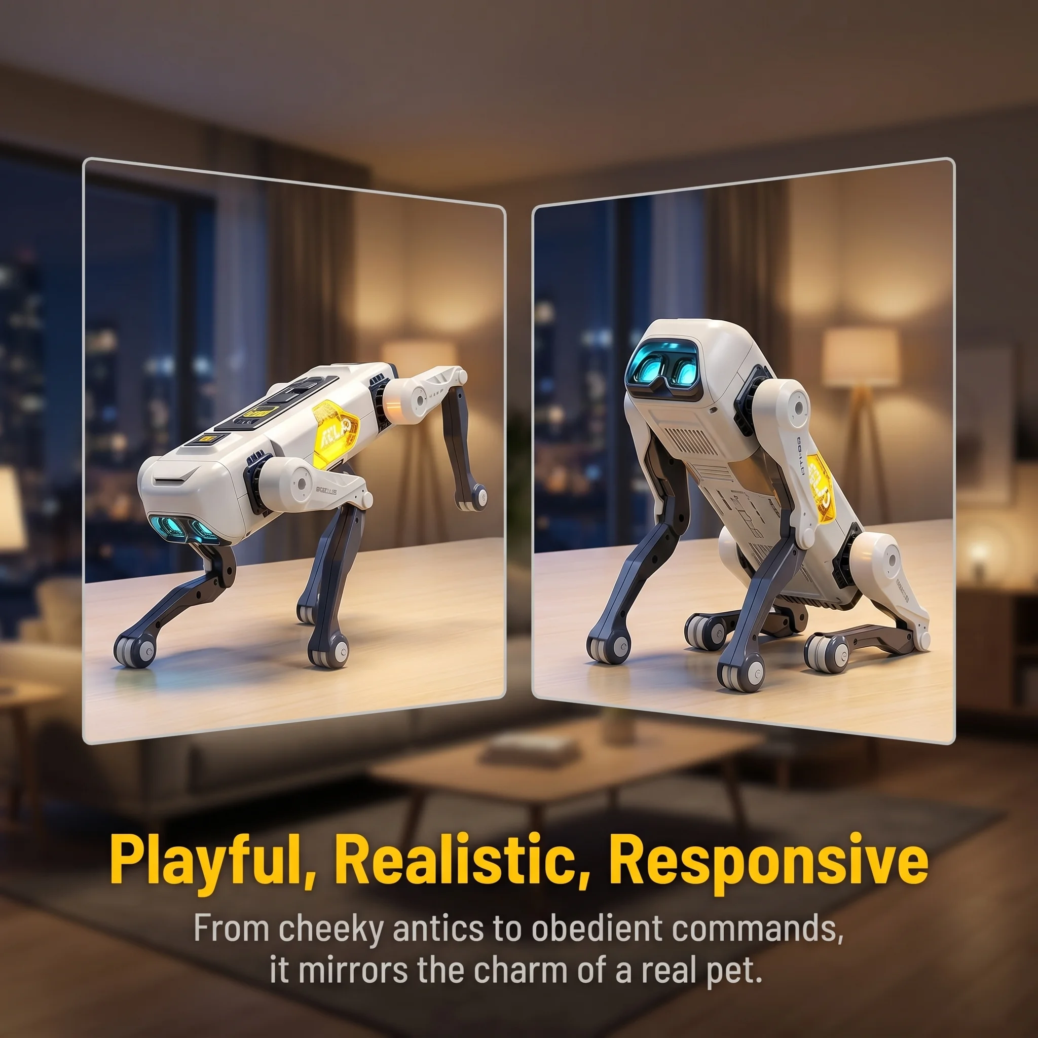Cão Robô Inteligente com IA, C - Kids Education Toy avaliação e preço