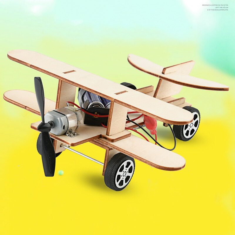 Kit de modelo biplano elétrico - Kingdom Kids Education avaliação e preço
