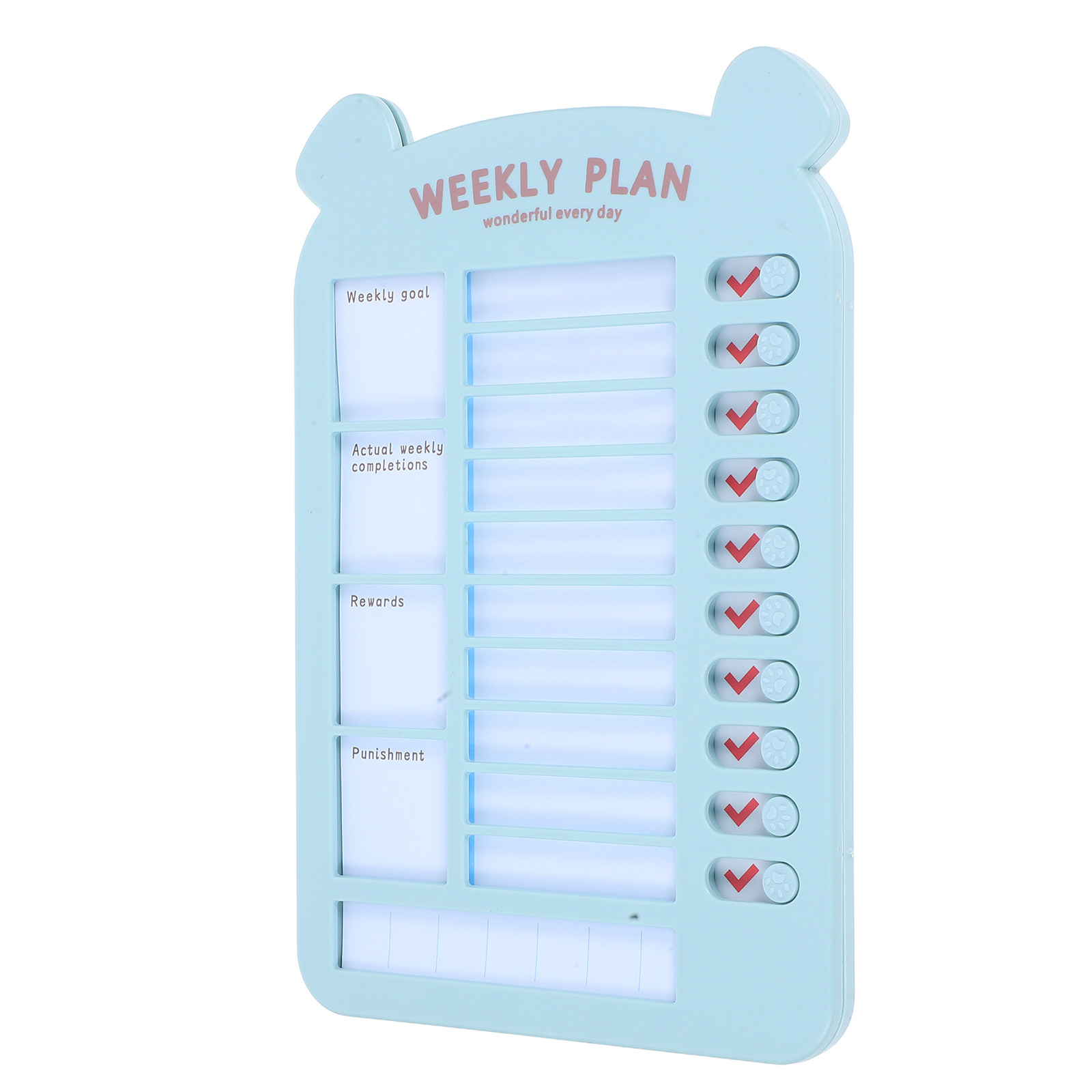 Quadro de Planejamento e Rastr - Kids Education Plan avaliação e preço